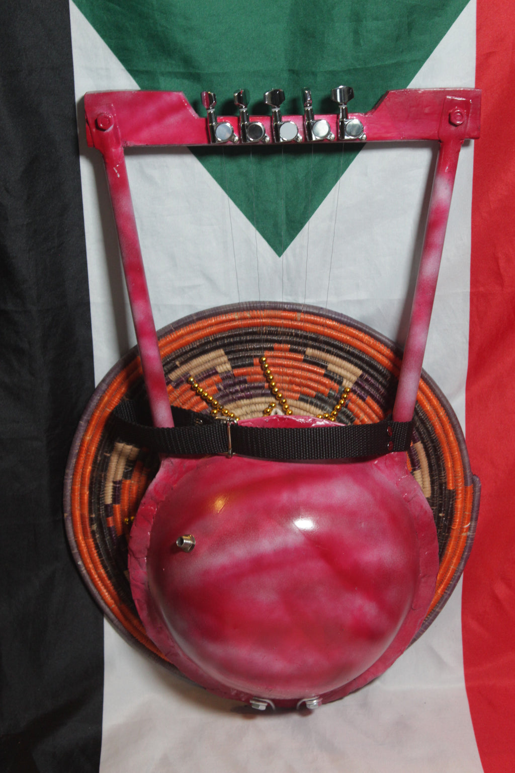 Electric Tamboor (Red/White)