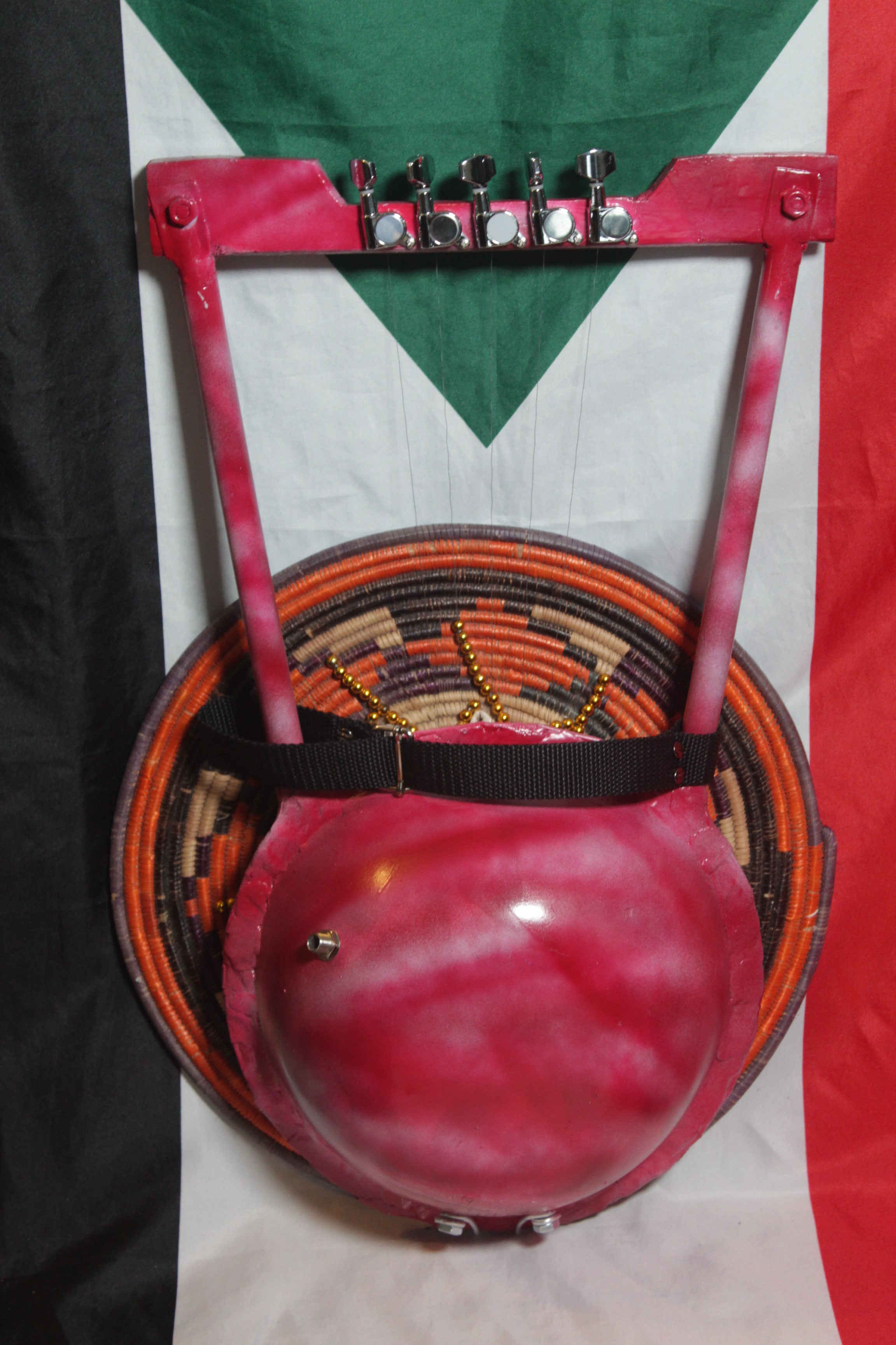 Electric Tamboor (Red/White)