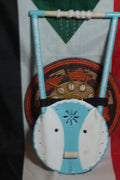 Medium Tamboor (Teal/White)