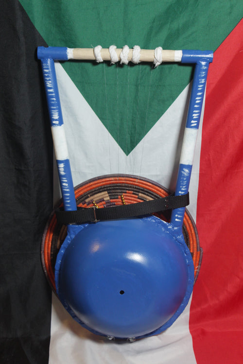 Large Tamboor (Blue/White)
